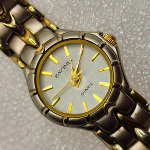 Faucet Gem Crystal Gold Silver Two Tone Transformer Dragon Knight Scale Watch